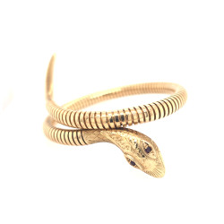 Pre Owned 9ct Snake Bangle ZX68